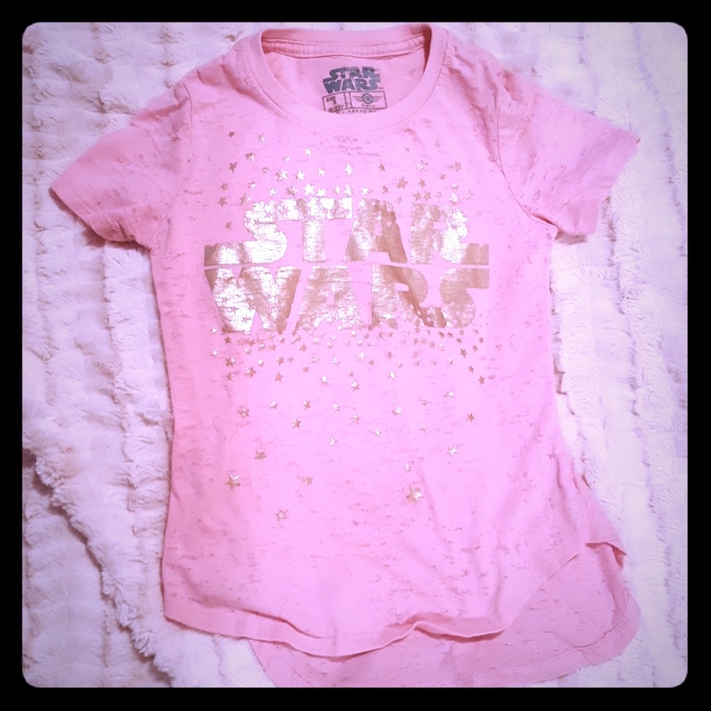 🔴BOGO🔴 Girls Star Wars Burnout Tee